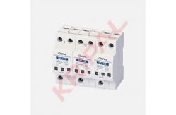 China Din Rail Mounted DC Isolator Switch Surge Protector 40KA Lightning Arrester supplier