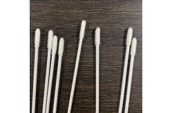 China Sponge Disposable Nose Throat Swab Stick With Break Point supplier