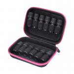 China Lycra EVA Tool Case For 12 Grid 10ml Essential Oil Storage for sale