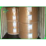 30gsm To 100gsm Food Grade Paper Roll / Environmental Protection White Kraft Paper For Packing for sale