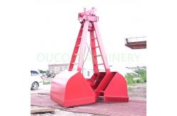 China Lifting Bulk 2 Peels Clamshell Mechanical Grab Bucket supplier
