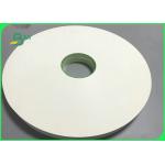 Degradable 28gsm 33mm * 5000m Straw Wrapping Paper For Packing Drinking Straws