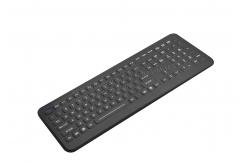 China Cleanable medical keyboards with integrated numeric keypad 12 FN keys supplier