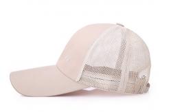 China Simple Style Plain Black Trucker Hat , Breathable Blank Trucker Hats Not Deformation supplier