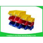 Top Plastic Solid Warehouse Storage Bins Space Saving Long Service Life PE