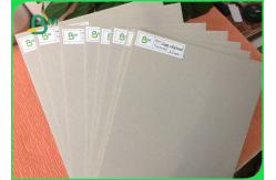 China Recycled Pulp Grey Chipboard / uncoated Grey Board Paper For Packing Boxes supplier