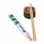 sushi sticks disposable sushi bamboo wood chopsticks with logo for sale