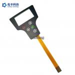 0.15mm PET F150 Customized FPC Membrane Switch With 1.0mm Zif End for sale