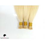 Virgin Remy Human Hair Pre - Bonding Color 613 I Tip Hair Extension for sale