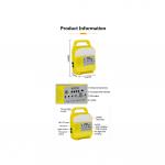 Solar Power System Bluetooth Under Sunlight Outdoor Activities Residential System Home Lighting