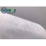 Fusible Embroidery Backing Fabric 100% Polyester Cuttable With LDPE Coating