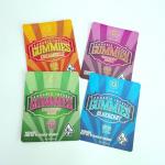 Digital Printing Three Side Sealed Pouches Customized Flat Bags with Zipper