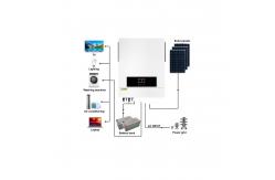China Full Hybrid 10kw Solar Panel Energy System Off Grid Photovoltaic Power Station supplier