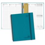 8.5''x10.5'' Hardback Spiral Daily Planner From Jul. 2023 To Jun. 2023 for sale