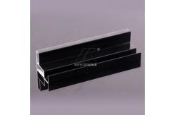 China Black Anodized 6063 For Flexibly Frame Cabinet/ Kitchen Aluminum Profile supplier