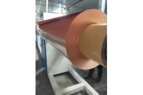 RoHS Shielding Copper Sheet Coil , 99.8% High Purity Rolled Copper Foil