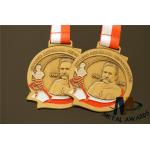 Customised 3D Mold Relief Soft Enamel Medals Personlized Shape 60*3MM