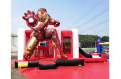 China OEM Iron Man Ultimate Combo Inflatable Bounce House 5Lx4Wx3.5H Meter supplier