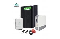 China 380v High Efficiency Solar Energy System With TUV RoHS Certification supplier