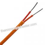 High temperature thermocouple compensating wire , Fiberglass / SS Braided materials for sale