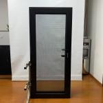 Waterproof Aluminium Hinged Doors Wather Resistant Single Hinged Aluminium Doors for sale