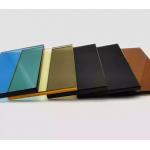 4mm 5mm Tinted Tempered Glass Toughened Glass For Window Construction And Building for sale