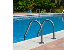 China Brushed Stainless Steel Handrails for Outdoor Pools and Spas supplier