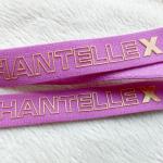 High Tear-Resistant And Flexible Jacquard Elastic Band  With Silicon Logo for sale