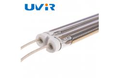 China Gold Plated Medium Wave Infrared Lamp For Paint Drying 4100W supplier