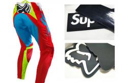 China Debossed PVC Silicone Rubber Labels OEKO-TEX PVC Rubber Patch supplier