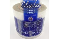 China Transparent Tamper Seal Stickers Clear Plastic For Bottle supplier