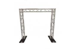 China Aluminium Bolt Triangle Truss System Light Frame supplier