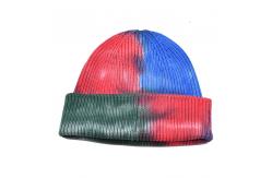 China Acrylic Polyester Wool Merino Knit Beanie Hats With Jacquard Pattern supplier