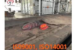 China Customized Free Forged Crane Wheel Hub For Heavy Duty Port supplier