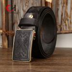 Standard Width Genuine Leather Belt For Professional Occasion First Layer Of Cowhide for sale