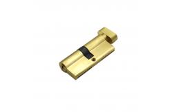China 70MM Single Open Knob Lock Door Cylinder Brass Material With 2 Keys supplier