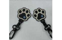 China Badge Silicone Customized 3D Rubber Patches Heat Transfer For Garment supplier