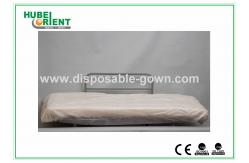 China Hospital Disposable Bed Sheets Sanitary PP Bedcover / Disposable Waterproof Sheets With Elastic supplier