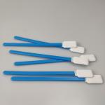 Polypropylene Handle Flat Head Polyester Swabs 100pcs/Bag for sale
