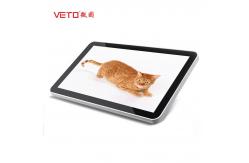 China 65 Inch 1080P Wall Mount LCD Display , Wall Mounted Advertising Display Shockproof supplier