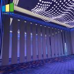 Banquet Hall Collapsable Walls Folding Soundproof Retractable Movable Partitions For Hotel