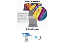 China Round Angle Android Touch Screen Kiosk , Digital Display Touch Screen Kiosk supplier