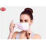 High Protection Breathable Disposable Face Mask Blue Color 3/4 Ply Civil for sale