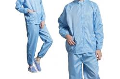 China ESD Cleanroom Coverall Antistatic Lab Coats ESD Suit Work Clothes supplier
