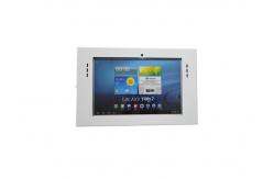China Powder Coated Finish Ipad Security Kiosk Rugged Cold Rolled Steel Metal Case supplier