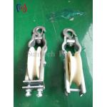 China Durable 5-20KN Rated Load Sitting and Hanging Type Dual-Use Power Line Stringing Block for sale