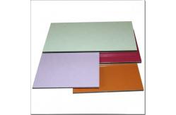 China PE Coated PVDF Aluminum Composite Panel Width 1220mm-1575mm Elongation ≥5% supplier