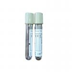 China Vacuum Blood Collection Glucose Tube Grey Cap 10ml Plastic for sale