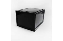 China Acrylic Plastic Collapsible Household Shoe Box With Magnetic Odorless Waterproof supplier