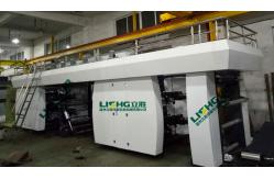 China 8color CI flexographic printing machine double side printing supplier